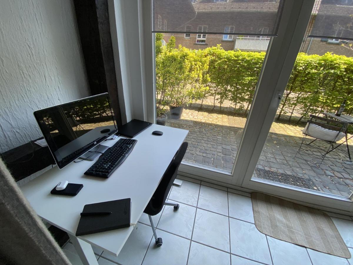 Apartamento Denkmalschutz - Zentral - Haustiere - Messe Neuss Exterior foto